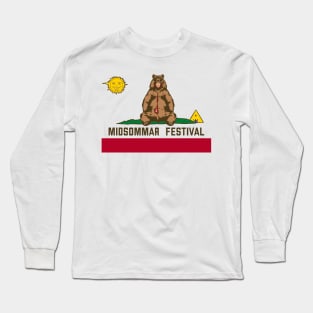 Midsommar Festival Flag Long Sleeve T-Shirt